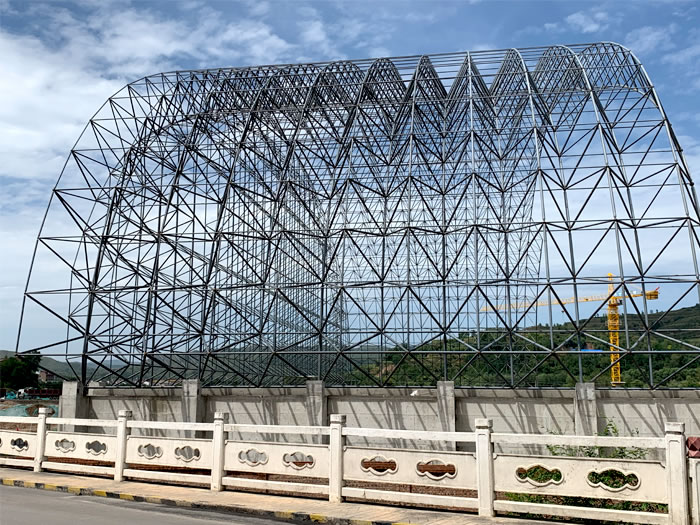 南平山寨矿储煤棚网架